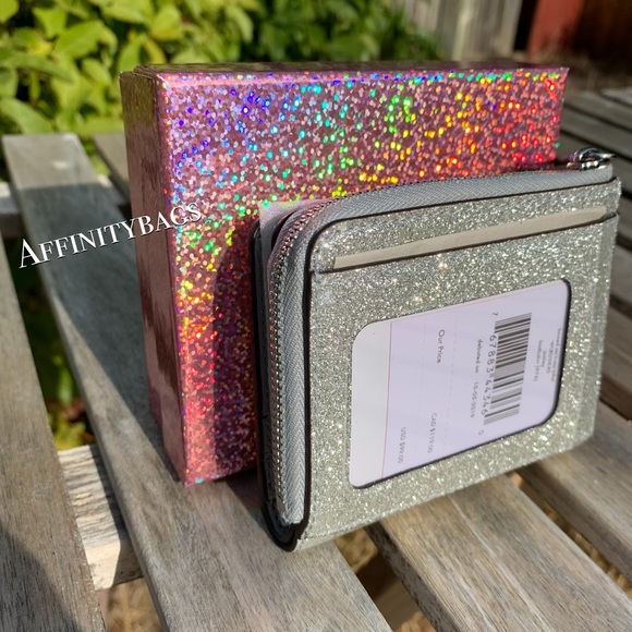 Boxed SM l-zip bifold wallet joeley Kate Spade NWT - Picture 3 of 8